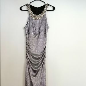 WITH ORIGINAL TAGS: Silver Cachet evening dress